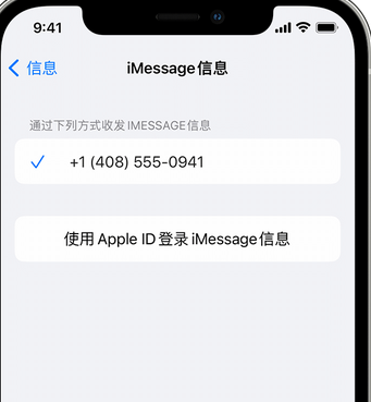 开平apple维修iPhone上无法正常发送iMessage信息 