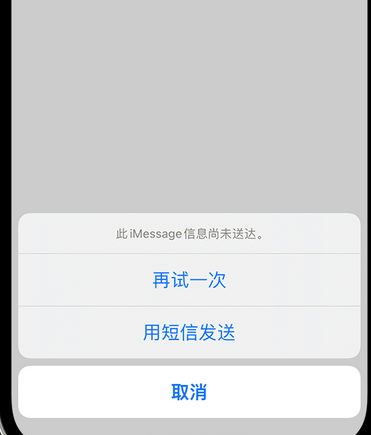 开平apple维修iPhone上无法正常发送iMessage信息