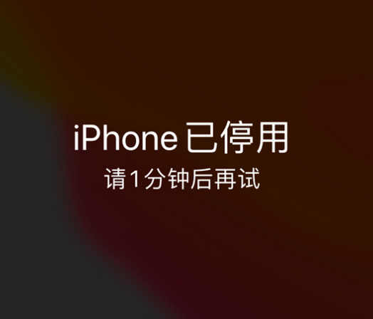 开平苹果手机维修分享:iPhone 显示“不可用”或“已停用”怎么办？还能保留数据吗？ 